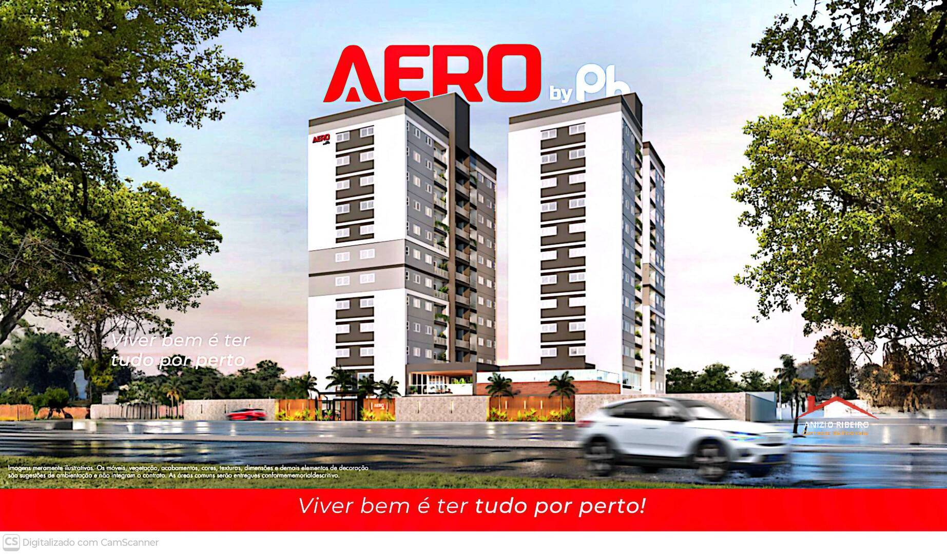 Apartamento 3/4 sendo 1 suíte AERO by PH na  407 Sul